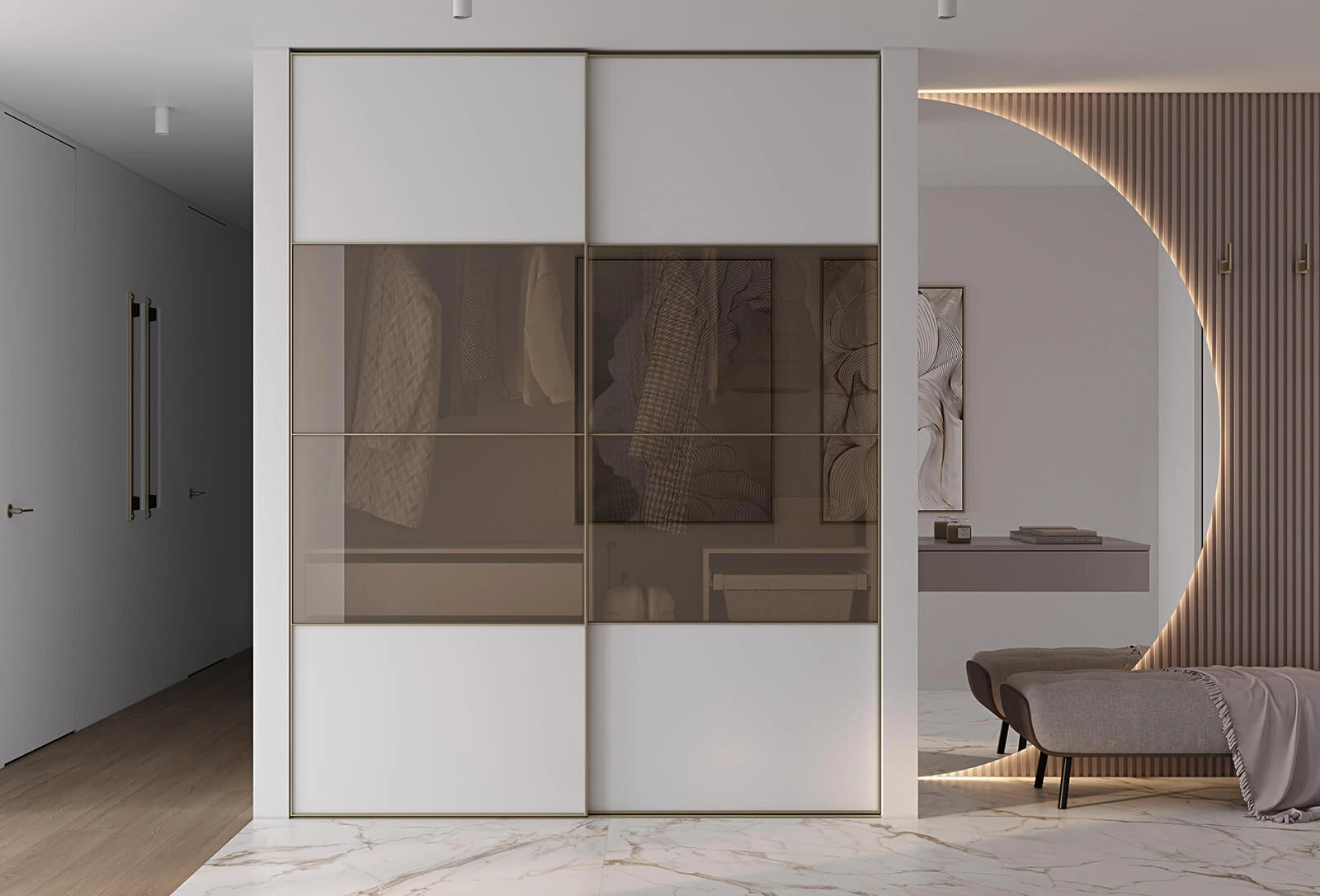 РАЗДВИЖНАЯ СИСТЕМА ARISTO SLIM LINE-1