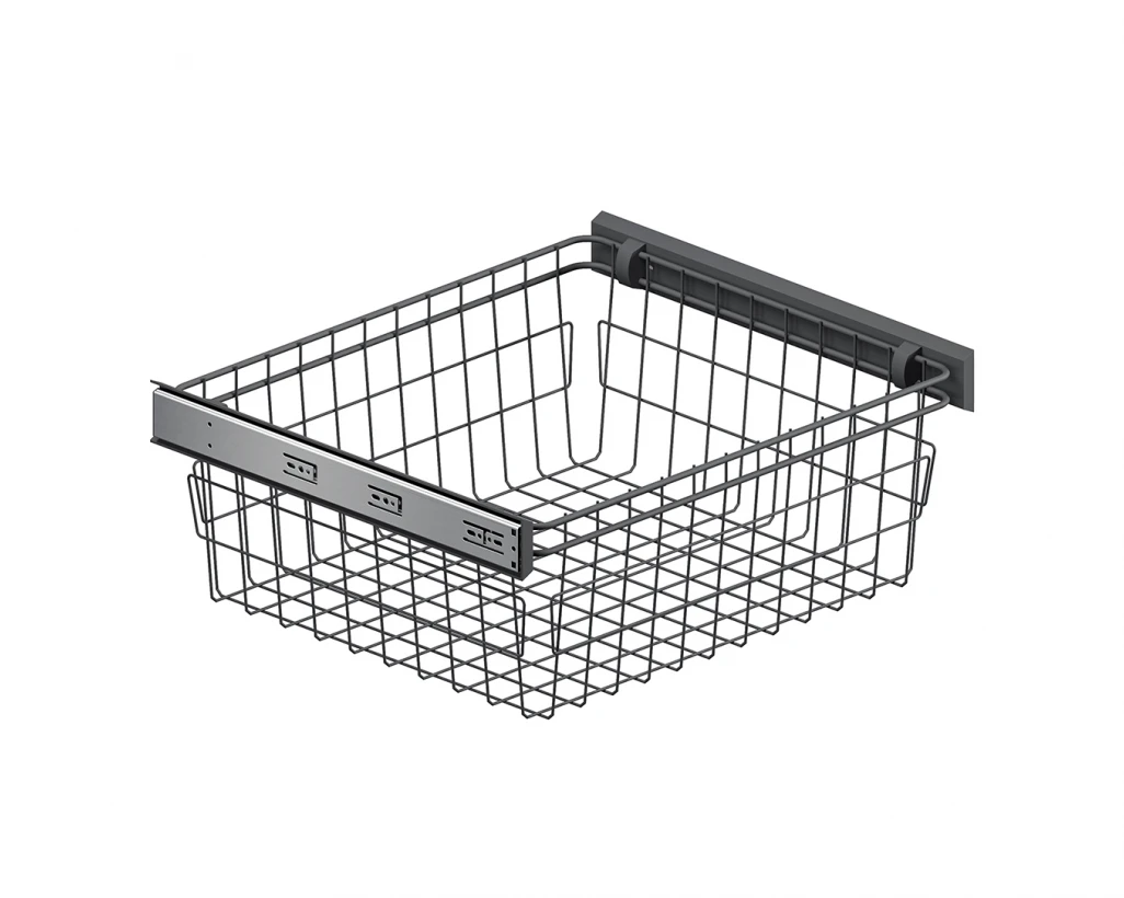 <b>SMART LINE. ВЫДВИЖНАЯ КОРЗИНА ДЛЯ БЕЛЬЯ</b>